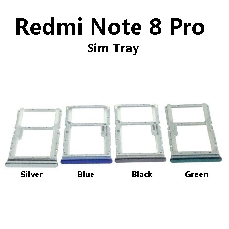 BM Xiaomi Redmi Note 8 Pro SimTray ถาดซิมผู้ถือบัตรสล็อตซิมการ์ดสําหรับเปลี่ยน 2015105 M1906G7I M190