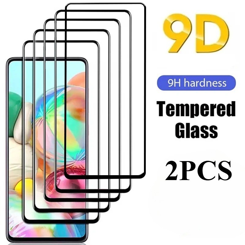 2PCS Ultra HDกระจกนิรภัยสําหรับOppo Reno14 Reno13 Reno12 Reno11 F Pro 4G 5Gกันน้ําสีดําขอบฟิล์มแก้วส