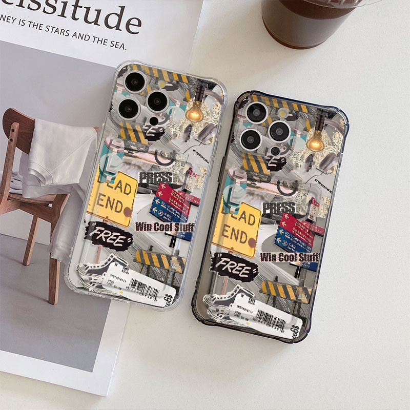 ช่องใส่การ์ด Softcase สติกเกอร์รูปแบบสําหรับ Samsung Galaxy A06 A16 A05 A05s A15 4G A15 5G A25 A35 A