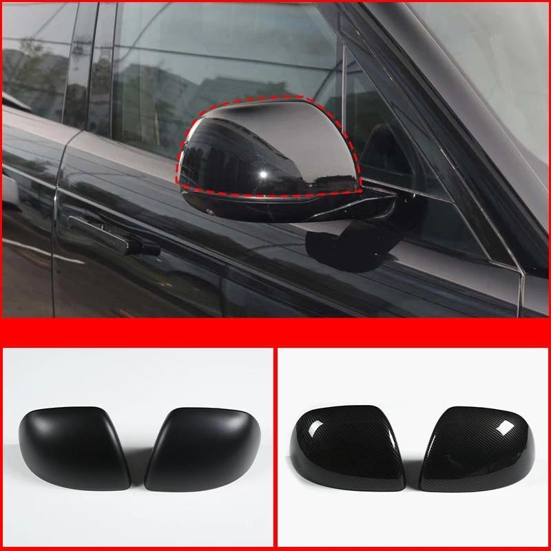 สําหรับ Land Rover Range Rover Sport/Autobiography Vogue 2023 กระจกมองหลังรถยนต์ฝาครอบ Trim ABS กระจ