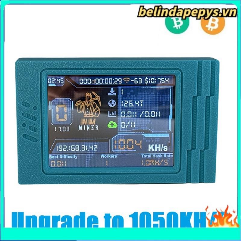 NerdMiner V2 MAX BTC Solo Miner 1050KH/S BTC Crypto 2.8 นิ้ว Smart Display Miner Nerdminer Win 3.125