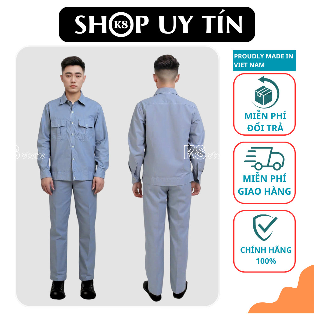 ชุดป้องกันงานของแท้ K8 รหัส K01 Cool Joint Venture ผ้าสีกากี