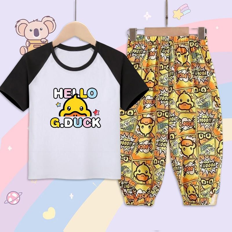 Korean children's set suitable for 1-8 year old duck series