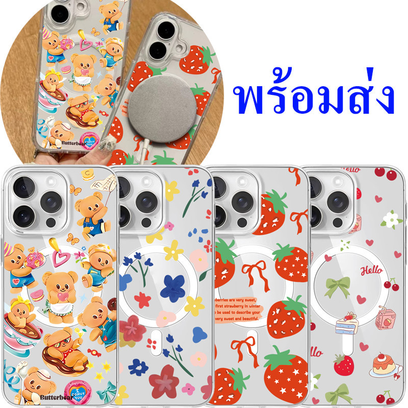 Case A06 A16 A26 A56 A36 A55 Z Fold/Filp 7,6,5 เคส แม่เหล็ก ชาร์จได้ สำหรับ SAMSUNG S22/S23/S24/S25 