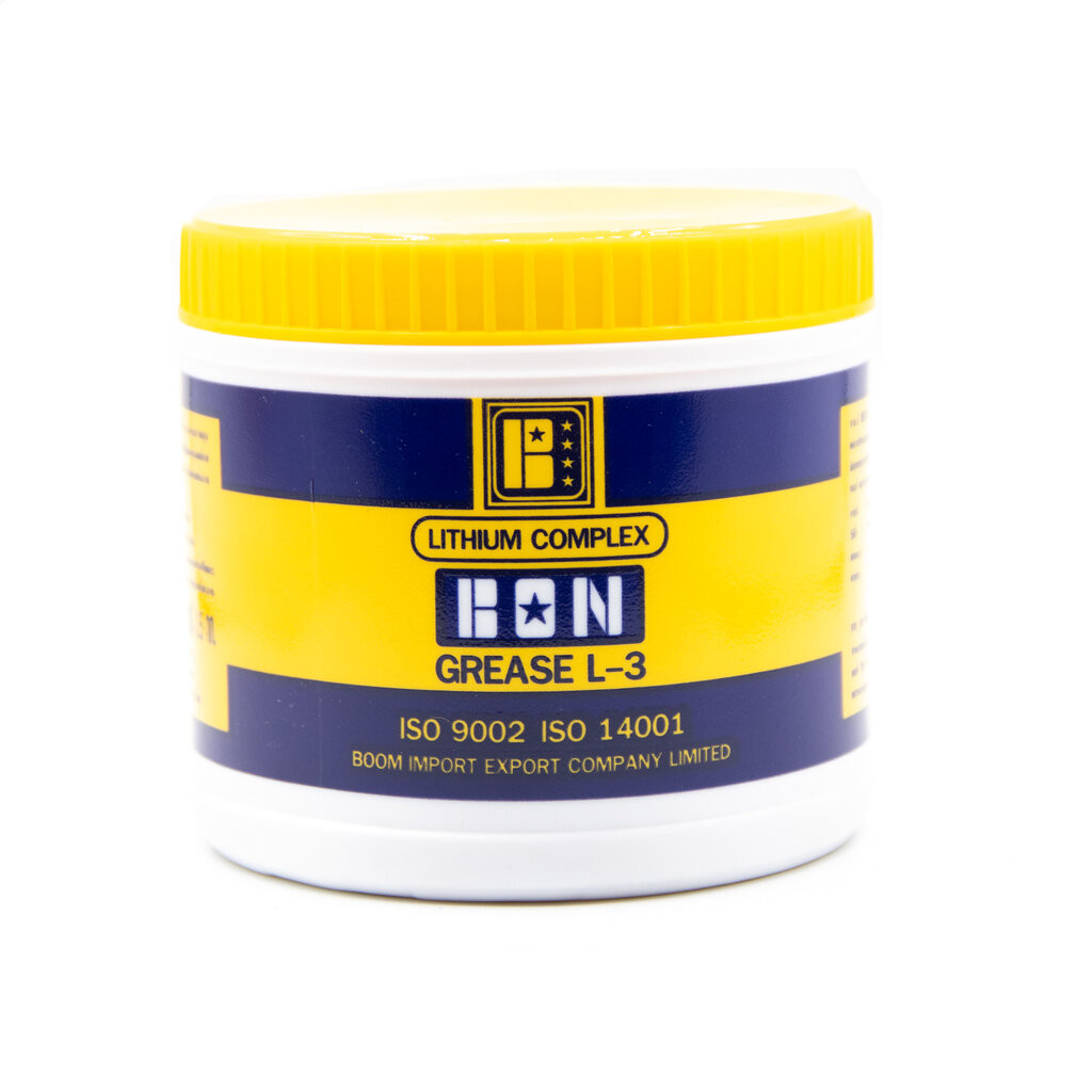 จารบีฝาเหลือง รุ่นลิเธียม คอมเพล็กซ์ จารบีทนความร้อนสูง ยี่ห้อ BON ขนาด 0.5 Kg (ยี่ห้อ BON)