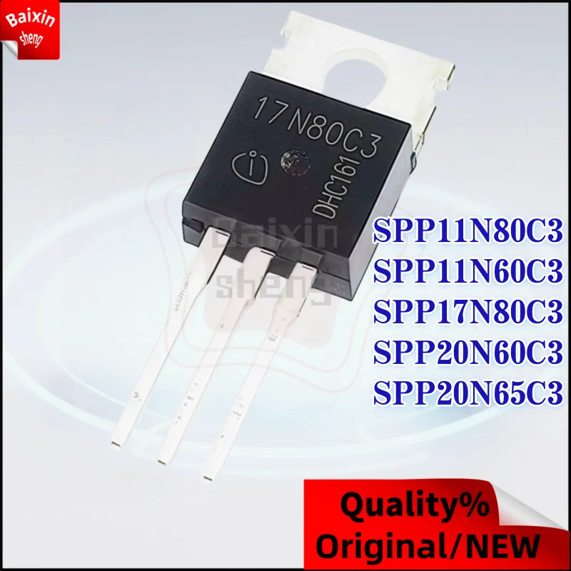 1-5PCS SPP17N80C3 17N80C3 SPP20N60C3 20N60C3 SPP11N60C3 11N60C3 SPP20N65C3 20N3 20N65C3 SPC3 11N3 ทร