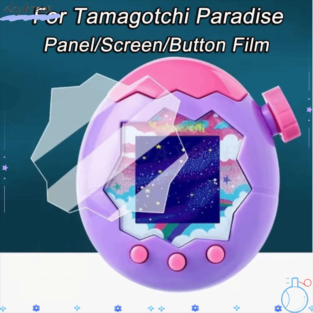 DAYBREAK 1/3 ชิ้นฟิล์มป้องกันหน้าจอ,นุ่ม TPU แผงสีเหลืองฝาครอบป้องกัน,เต็มรูปแบบ HD ป้องกันรอยขีดข่ว
