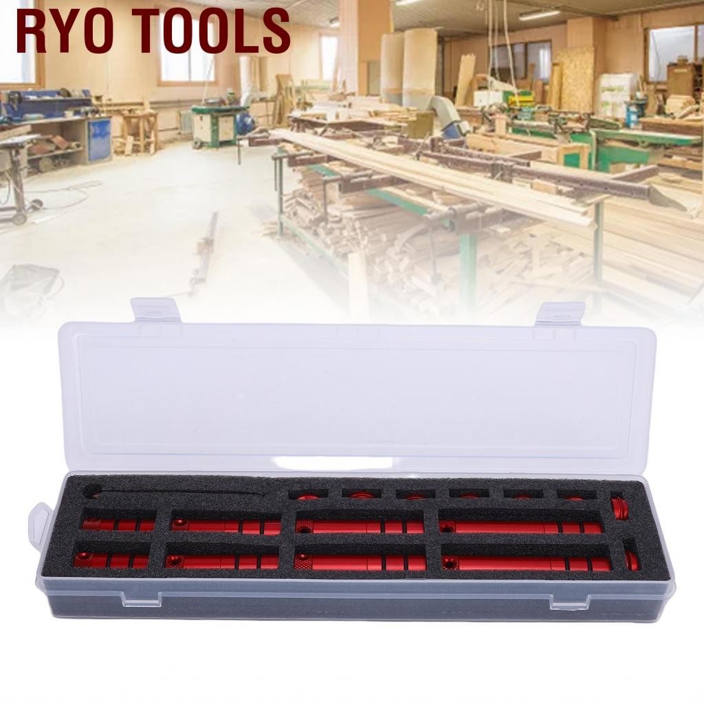 Ryo Tools-th cylinder positioner อลูมิเนียมโลหะผสม 4 ความสูง 8 คอลัมน์สำหรับโครงการงานไม้