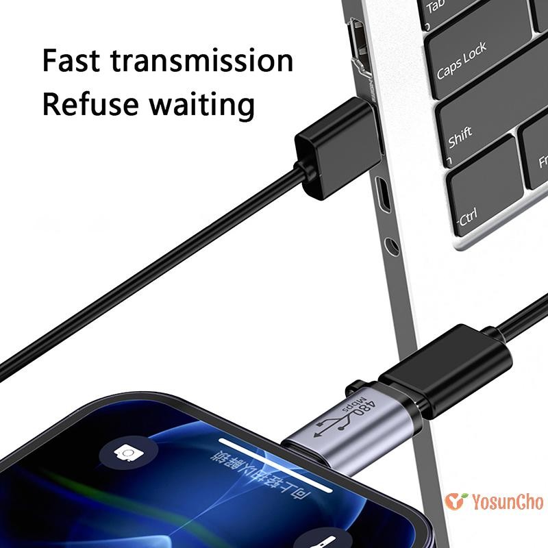 YosunChoker] 1 ชิ้น USB-C ถึง Micro USB อะแดปเตอร์ Type-C หญิงเป็น Micro USB ชายแปลงสําหรับโทรศัพท์แท็บเล็ตกล้องชาร์จ Adaptor ใหม่