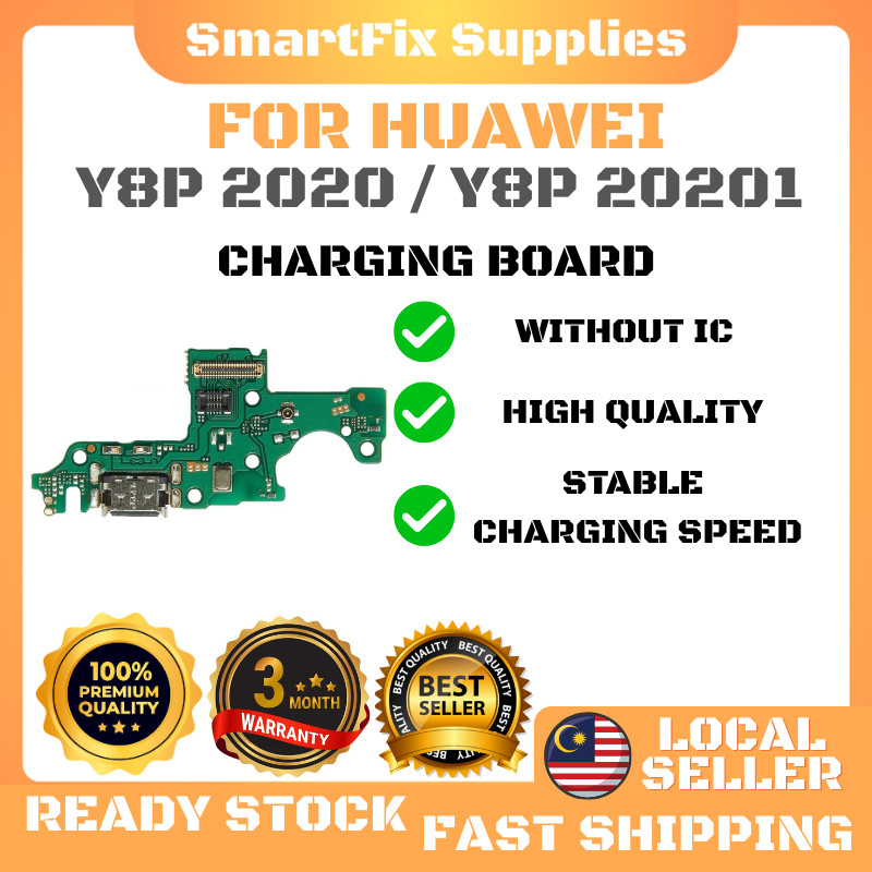 เข้ากันได้กับ Huawei Y8P 2020/Y8P 2021 Type C แท่นชาร์จพอร์ตชาร์จ