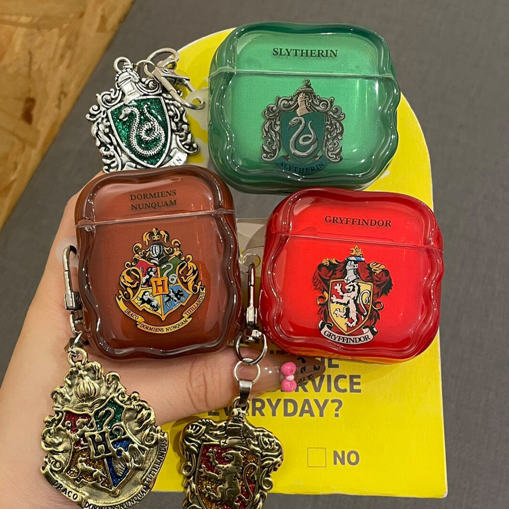 การ์ตูนนักวิชาการ Harry Potter สําหรับไร้สายบลูทูธ AirPodsPro เคสหูฟัง AirPods4 AirPods1/2 ซิลิโคนอ่อนนุ่มชุดรุ่นที่ 3 Pro2nd Generation ใหม่