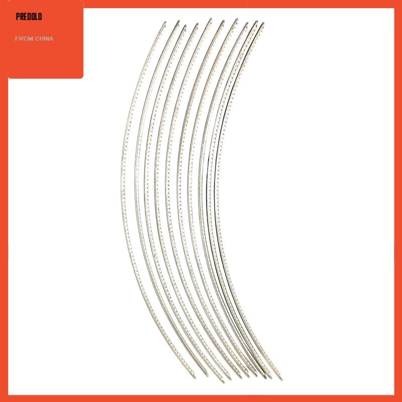 [Predolo] 10x Guitar Fret Wires Copper Nickel Alloy เปลี่ยนชิ้นส่วนสําหรับกีตาร์ไฟฟ้า