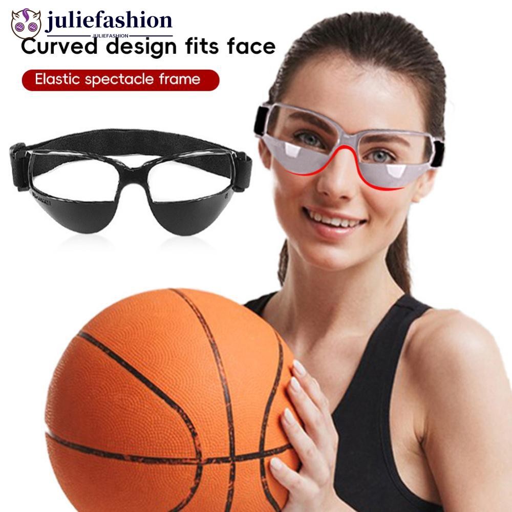 แว่นตาฝึกเล่นบาสเกตบอล JulieFashion พร้อมอุปกรณ์ฝึกควบคุมลูกบอลและการ dribble ป้องกันการมองลง Y4Z8