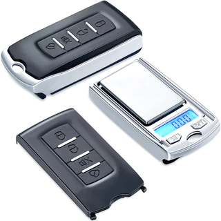 เครื่องชั่งดิจิตอลแบบพกพาขนาดเล็กมาก 0.01g/100g สําหรับเครื่องประดับ น้ําหนักทอง กรัม精确 การแสดงผล LCD 200g