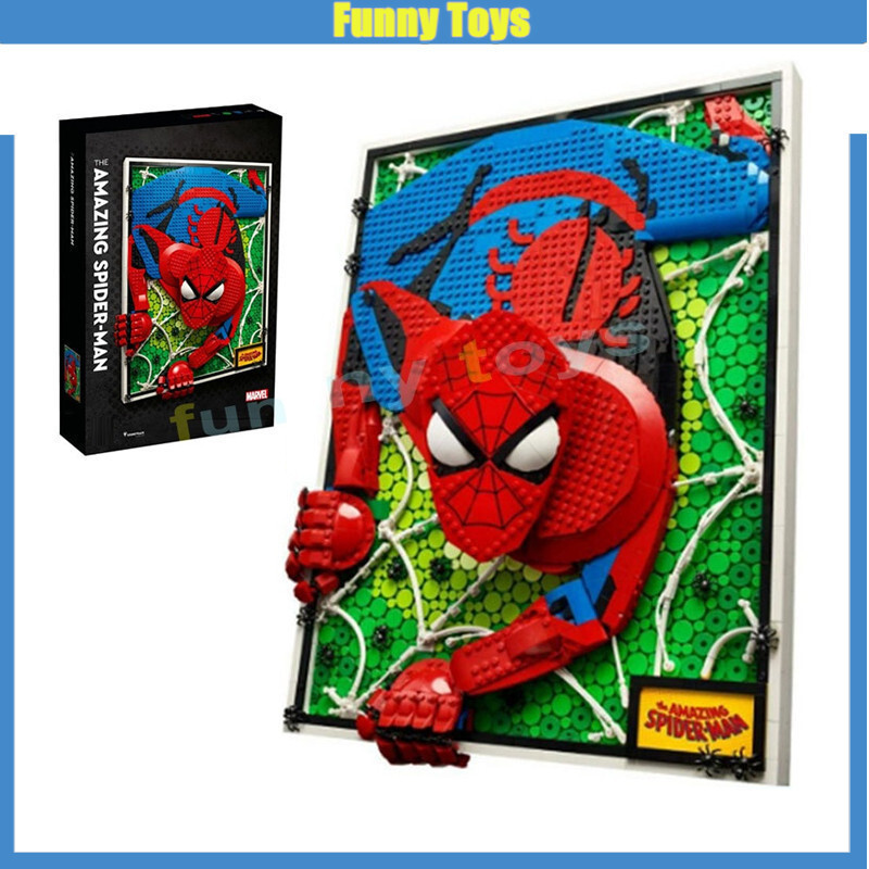 31209 The Amazing Spider-Man Building Block Super Hero Spider-Man ของเล่นผู้ใหญ่ของขวัญเด็ก