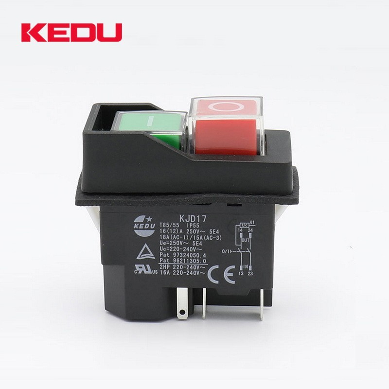 Kedu Meat Planer/Slicer Switch KJD17F/16 กันน้ําสวิตช์แม่เหล็กไฟฟ้า KLD-28A Tiandiren Hualing