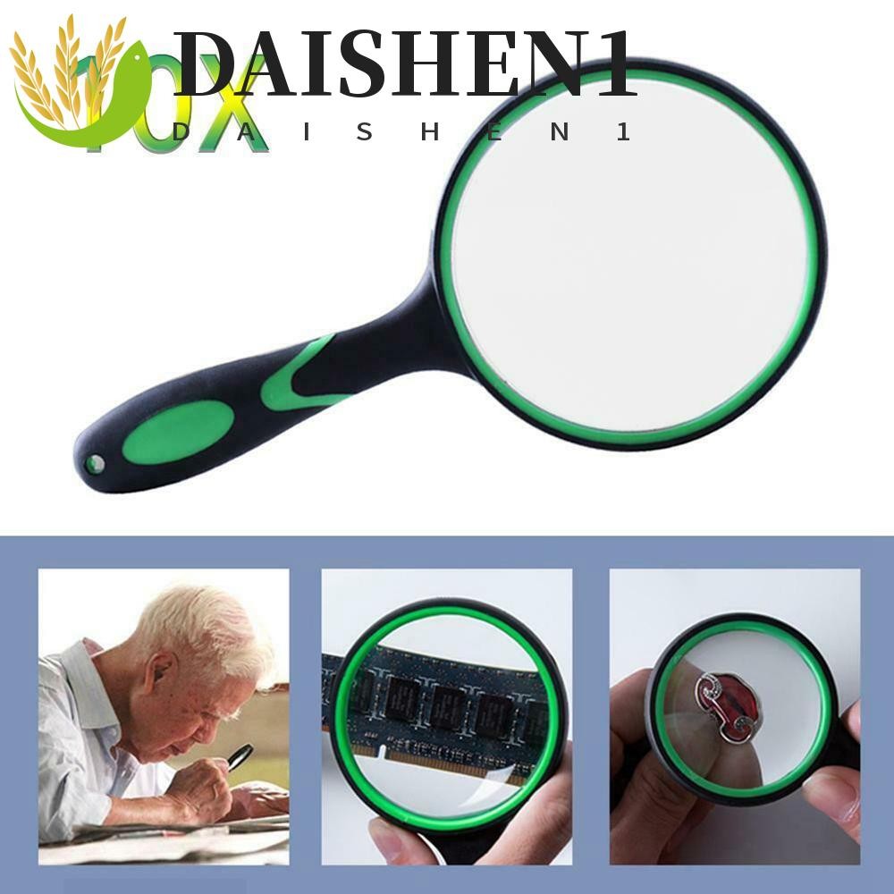 DAISHEN1 แว่นขยายเครื่องมือวิทยาศาสตร์แบบพกพา 50/65/75/90/100 มม.เครื่องประดับที่มีประโยชน์ Loupe