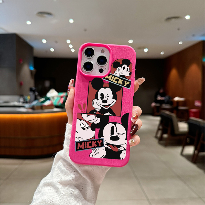 แอปเปิ้ลโทรศัพท์ ภาพวาดท่าทางมิกกี้ for iPhone เคสไอโฟน 13 12 11 PRO MAX X XS MAX 16 15 14 XR 7/8PLUS จัดส่งจากประเทศไทย - รูปที่ 4