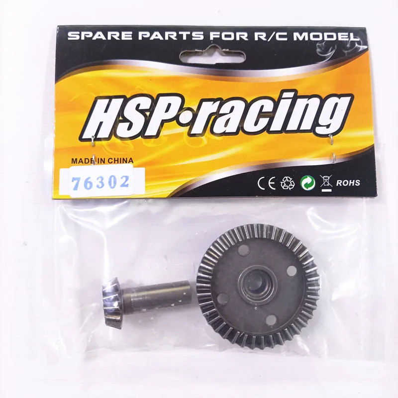 HSP RC Car Parts เวอร์ชั่นใหม่ 76302 Diff. เกียร์ (13T +38T) สําหรับสเกล 1/8 94970 94972. 94995. 949