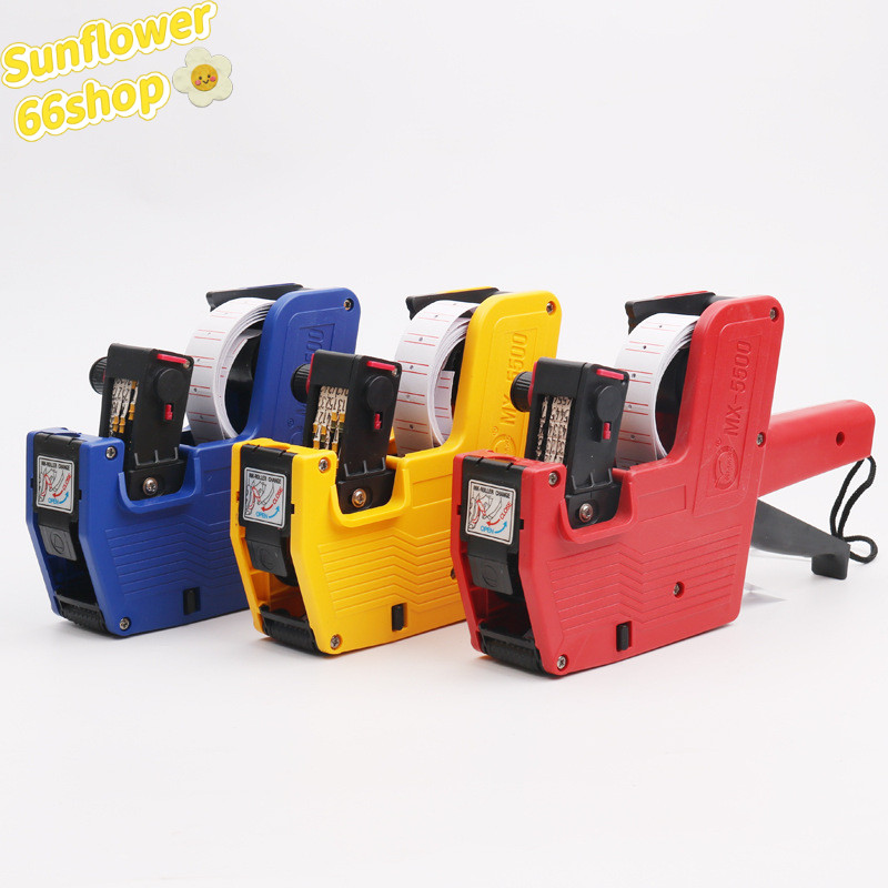 Sunflower66 ปืนยิงป้ายราคาสินค้า เครื่องพิมพ์ฉลากราคา เครื่องติดป้ายราคา