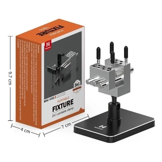 POLI ปากกาจับโต๊ะ, คีมมือถือ DIY แยกที่ถอดออกได้, แบบพกพา Mini มัลติฟังก์ชั่น 2 in1 Scale รุ่น Fixing เครื่องมือสําหรับอาคารรุ่น