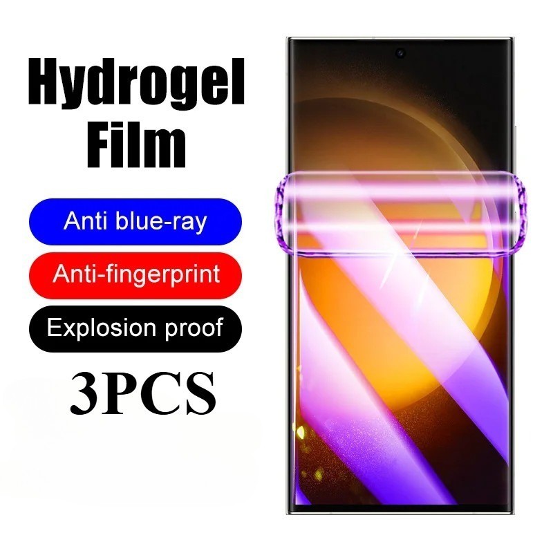 3 ชิ้น Anti Blue Light Hydrogel ป้องกันหน้าจอสําหรับ Vivo T4R T4x T4 Ultra Lite 5G HD Clear Soft Hyd