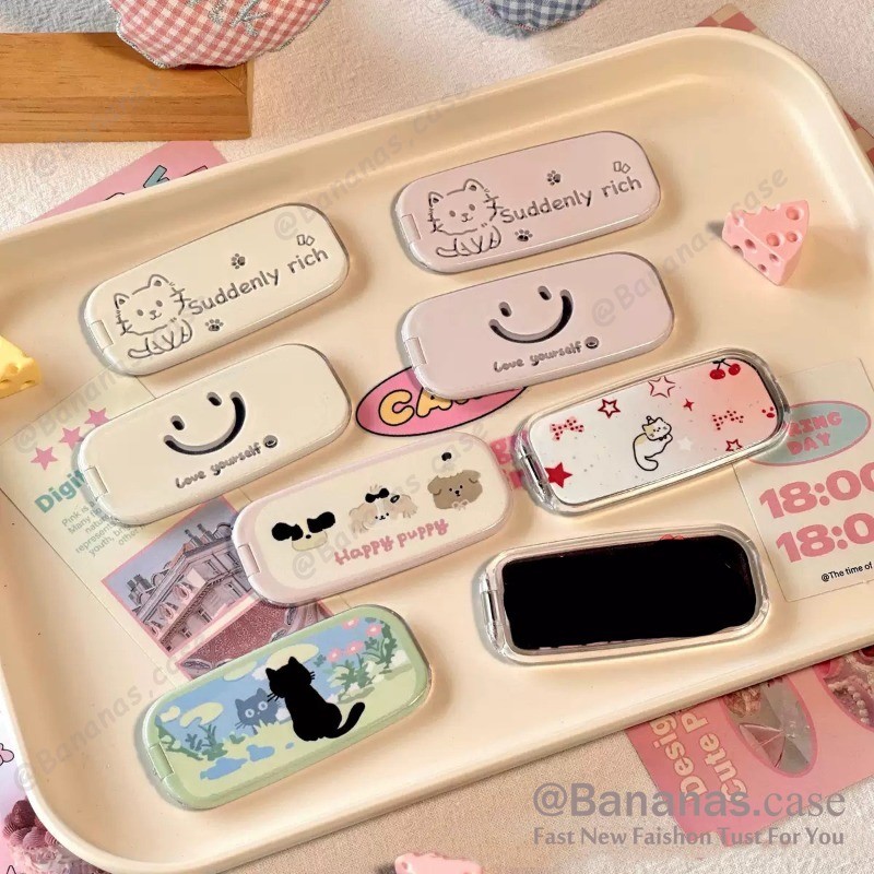 การ์ตูนแมวน่ารักลูกสุนัข Smile Mior ที่วางโทรศัพท์