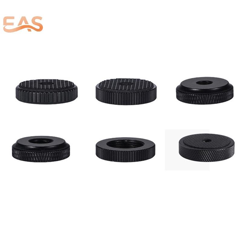 DTA สกรูกล้อง 1/4 3/8 5/8 นิ้ว Nut อุปกรณ์เสริมการถ่ายภาพ Hot Shoe Seat Lock Knob Flash Stand Mount Adapter สําหรับขาตั้งกล้อง Selfie Stick DT