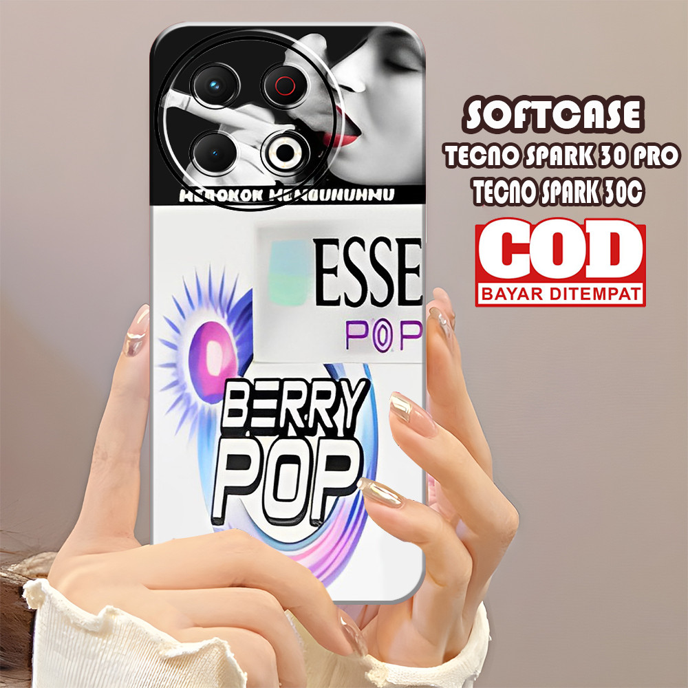 [MB99] ใหม่ล่าสุด TECNO SPARK 30 PRO TECNO SPARK 30C CASE - เคส ABSTRACT MOTIF - PROCAMERA SOFTCASE 