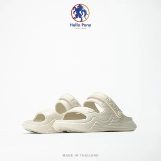 Hello Pony รุ่น MHM4010 รองเท้าแตะ ทรงมินิมอล รองเท้ารัดส้น แบบสวม แฟชั่น แฟชั่น พื้นหนานุ่ม กันลื่น EVA