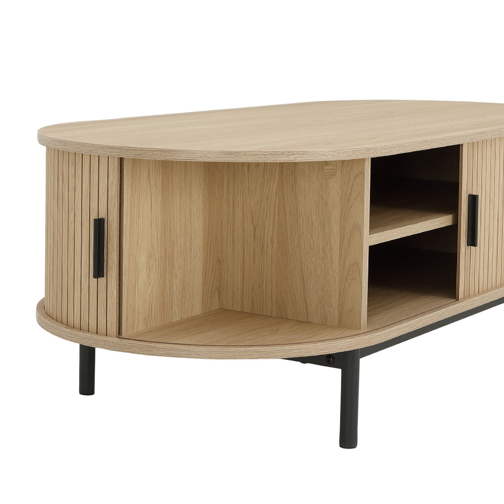 INDEX LIVING MALL โต๊ะกลาง รุ่นอะโดร่า ขนาด 120 ซม. - สีธรรมชาติ - รูปที่ 6