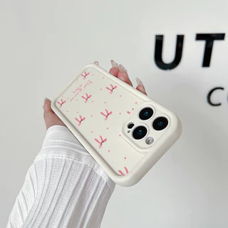 จัดส่งจากประเทศไทย โบว์จุดสีชมพูเต็มจอ for OPPO A7 A5s A12 A11K F11 Pro A3s A12E
