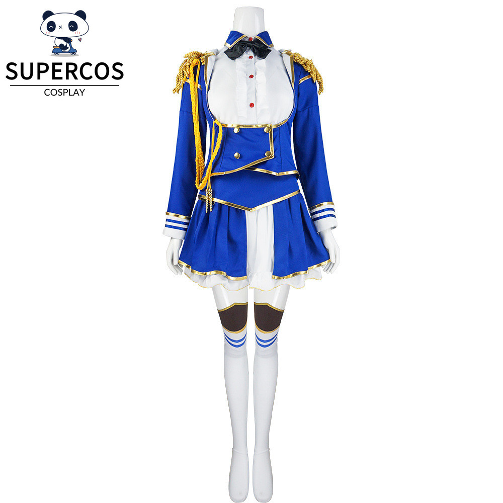 ชุดคอสเพลย์ Uma Musume Derby Daiwa Scarlet สำหรับงาน Comic-Con, พาร์ตี้, และการเฉลิมฉลอง