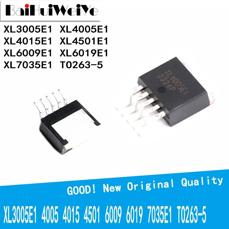 1-5PCS XL3005E1 XL4005E1 XL4015E1 XL4501E1 XL6009E1 XL6019E1 XL7035E1 TO-263 ชิป ic