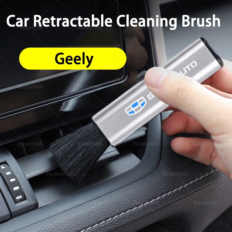 Geely Car Conditioner Air Outlet Brush Retractable Clean Brush สําหรับ Coolray Azkarra Okavango Emgr