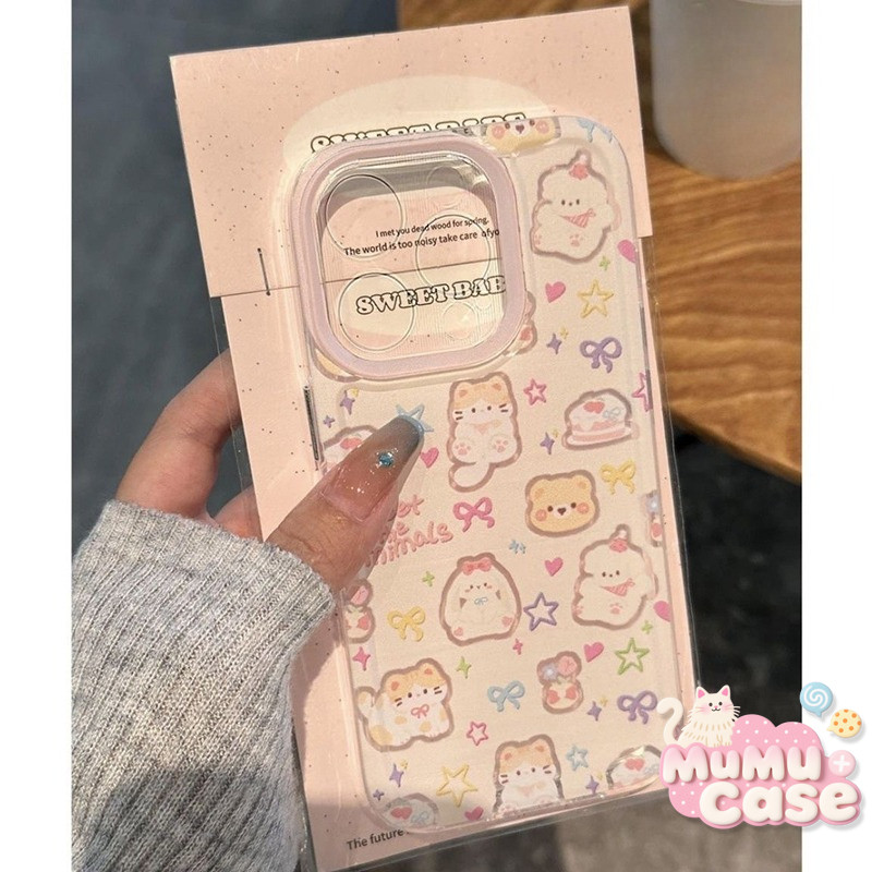 ลูกแมวลูกสุนัขน่ารักคู่นุ่มเคส Samsung A54 A05 A06 A14 A25 A05s A02s A15 A34 A04E A32 A55 A51 A50s A50 A03s A11 A21s A23