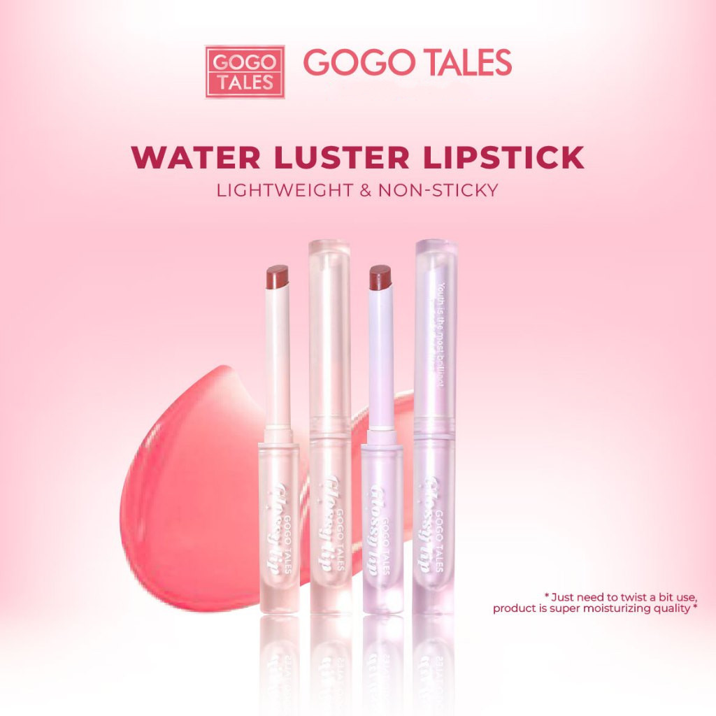 Gogo Tales Water Luster Pervade ลิปสติก GT661