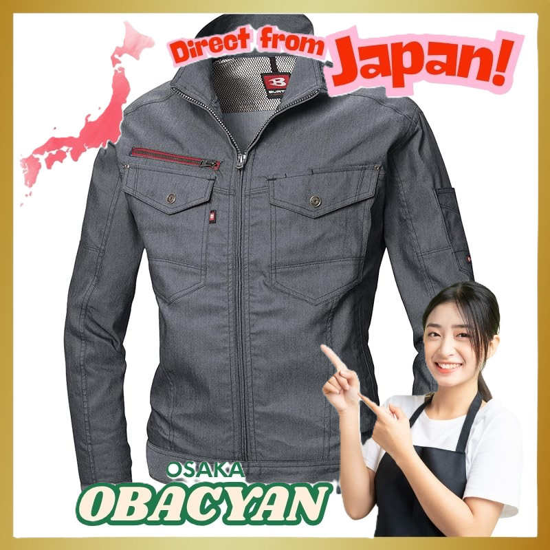 Burtle Spring/Summer Unisex Jacket - Various Colors 7041 5L,Direct from Japan
