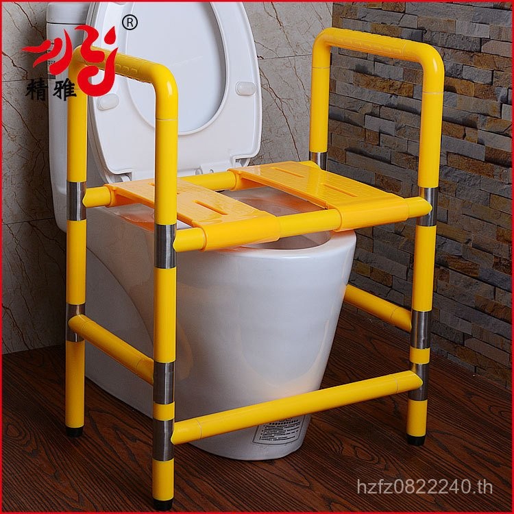 Disabled Barrier-Free เก้าอี้สตูลผู้สูงอายุห้องน้ําอาบน้ําไนลอนเก้าอี้แบบใช้คู่สแตนเลส N8IB