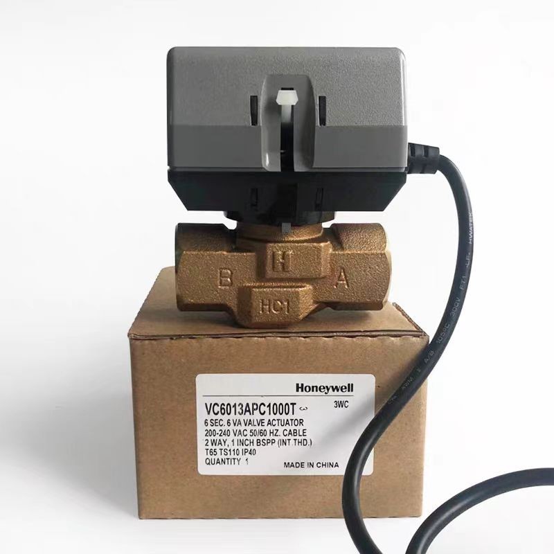 Honeywell Honeywell วาล์วสองทางไฟฟ้า VN6013 วาล์วน้ําท่อดิสก์พัดลม VC6013 VN4013