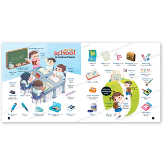 ห้องเรียน หนังสือพจนานุกรมภาพสำหรับเด็ก MY FIRST WORDS ปูพื้นฐานคำศัพท์สู่การเรียนรู้ภาษาอังกฤษ
