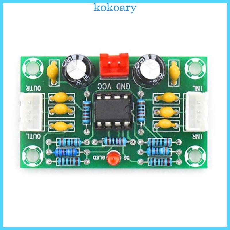 Kok NE5532 เครื่องเล่นแผ่นเสียงไวนิล Preamplifier MM MC Phono Player Board Phonograph Amplifier Preamp DIY Home