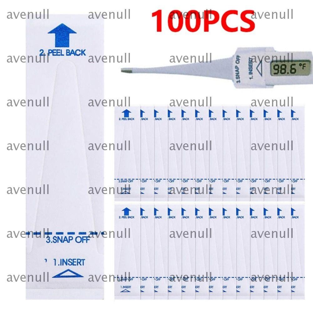 AVENULL 100PCS Digital Probe Covers, Hygienic Disposable Temperature Probe Cover,คุณภาพสูงUniversal 