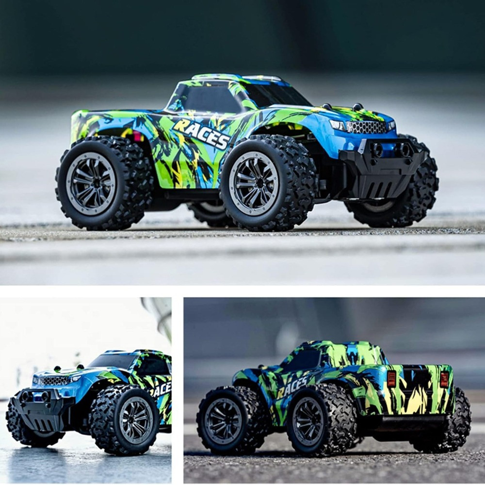 Little รถบังคับวิทยุ 1:20 2.4Ghz ความเร็ว25+ รถบังคับบิ๊กฟุต รถไต่หิน รถบักกี้ ล้อใหญ่ สุดแรง ชาร์จแบตด้วยสายUSB - รูปที่ 4