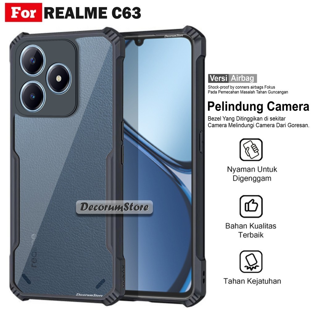 REALME C63 NFC เคสใสกันกระแทก Fusion