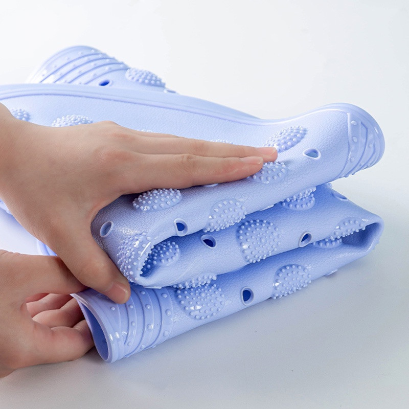 แผ่นกันลื่น พรมกันลื่น พื้นห้องน้ำ ห้องครัว เนื้อขรุขระ แผ่นซิลิโคนกันลื่น ป้องกันผู้สูงอายุล้ม 70 x 35 ซม. - รูปที่ 5