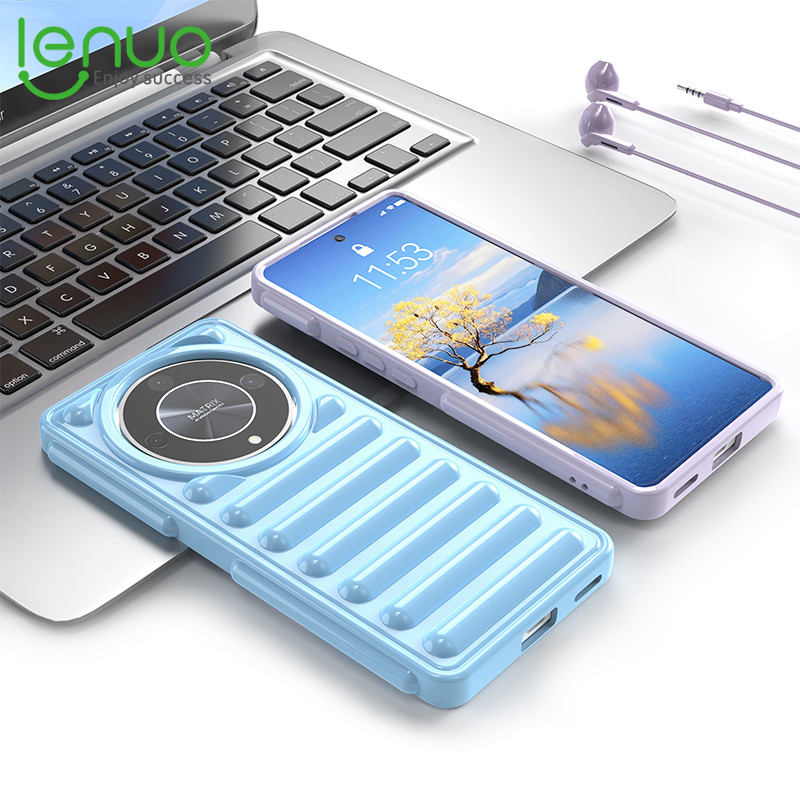 Lenuo หรูหราเคสโทรศัพท์สําหรับ Honor 200 Lite X9B X8b X7B Magic6 Magic 6 Pro 5G 4G Case กลับถุงลมนิรภัยกันกระแทกฝาครอบป้องกัน
