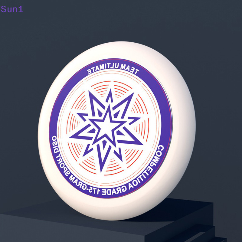 Sun1> Ultimate Flying Disc Saucer ของเล่นพักผ่อนกลางแจ้งแบบพกพาเล่นเกม Disc การแข่งขันกีฬาของเล่นเด็กผู้ใหญ่ชายหาด Ufo Professional Frisbee กีฬาดี