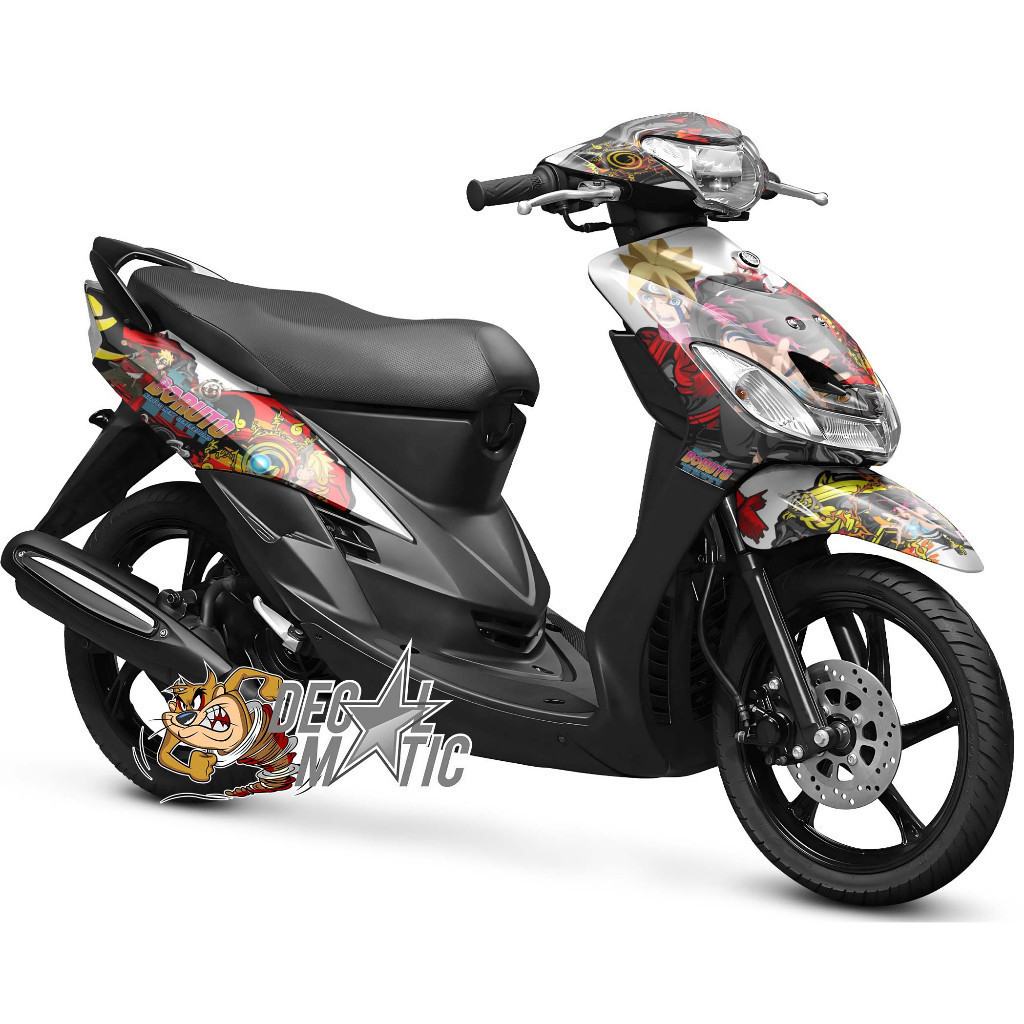 [Decal Anime] Decal Mio Smile Full Body สติกเกอร์สําหรับ Mio Sporty Smile Naruto Boruto Motorcycle