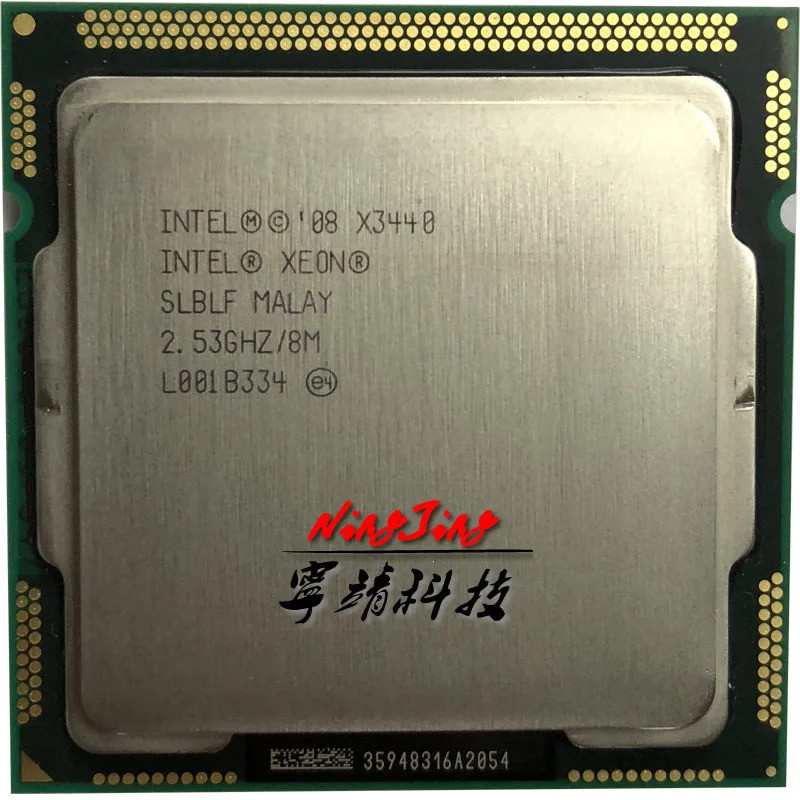 nสนนนสคอมมีจํานวนอเมนเดิลและอินเทล Xeon X3440 2.5 GHz Quad-Core ปดึก95 W CPU โปรเซสเซอร์ 8M 95W LGA 